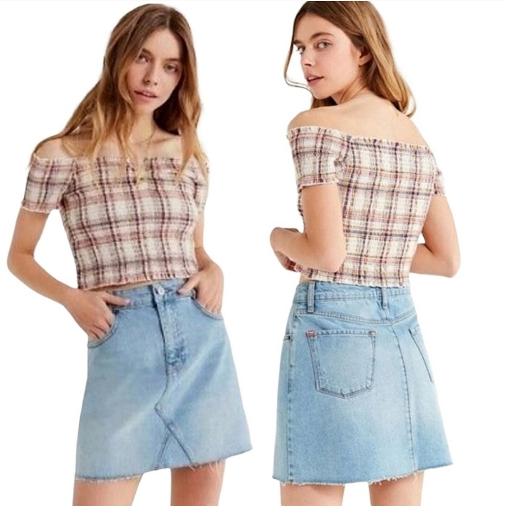 BDG Re-made Denim Skirt Sz S